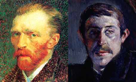 Van Gogh e Paul Gauguin, 1888 - Reprodução autorizada http://www.vangoghmuseum.nl