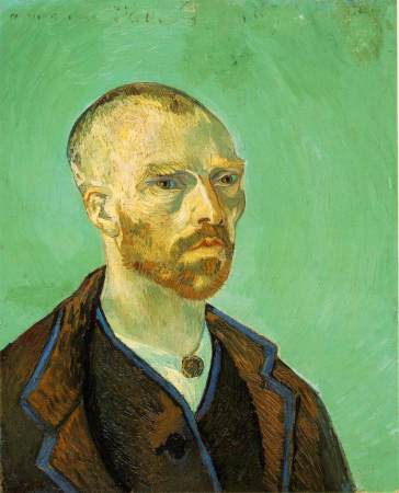 Self Portrait dedicado à Gauguin - Van Gogh - Reprodução autorizada http://www.vangoghmuseum.nl